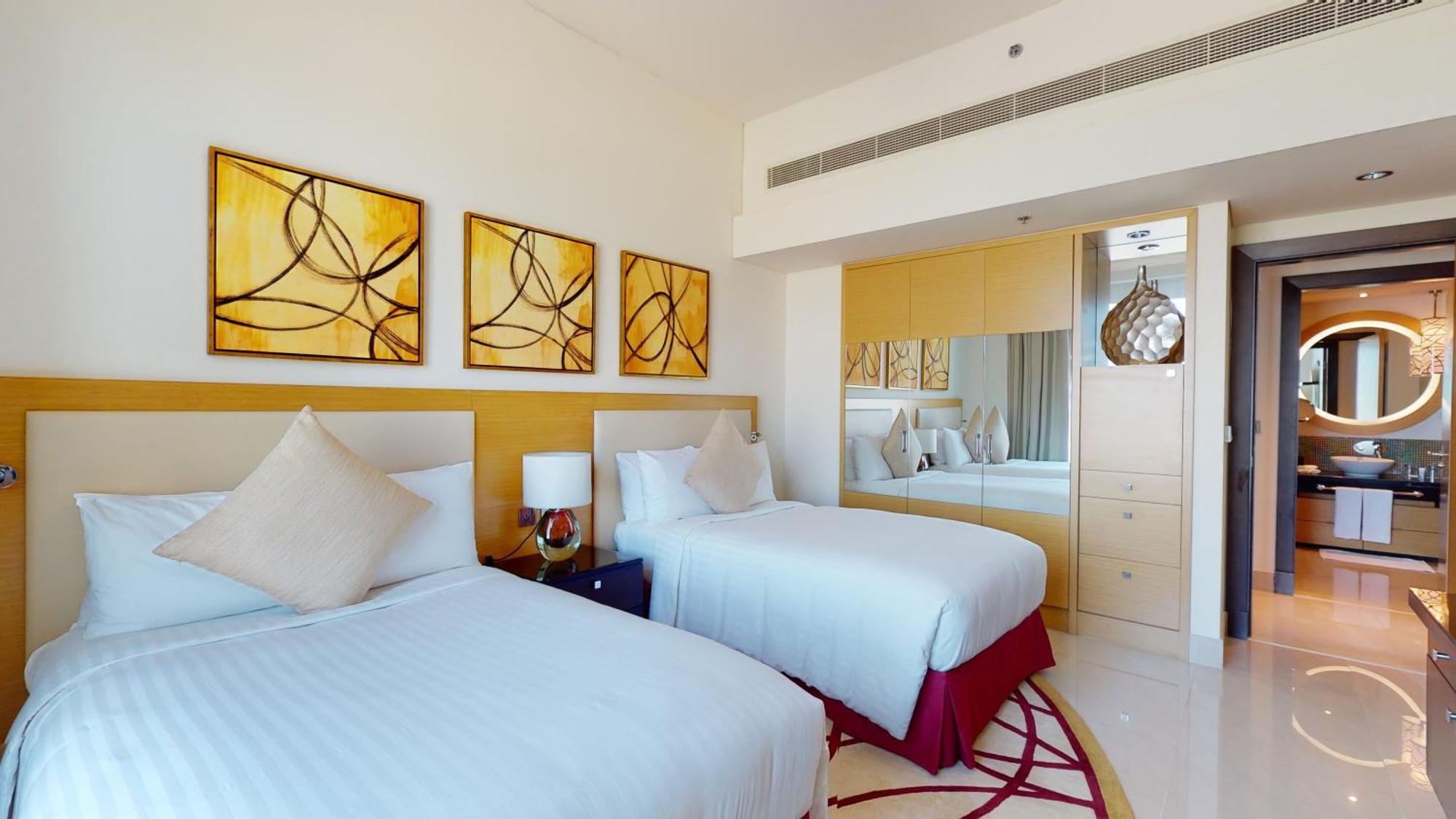 Marriott Executive Apartments Al Jaddaf, Dubai Kamer foto Deluxe Room